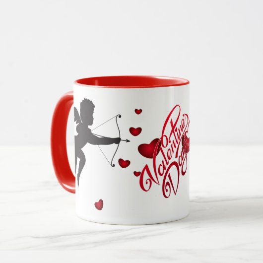 Valentinstag Tasse (Vorderseite Links)