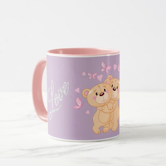 Valentinstag Tasse (Vorderseite Links)
