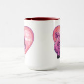Valentinstag Tasse (Zentrum)