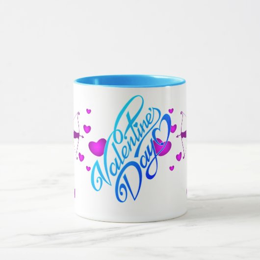 Valentinstag Tasse (Zentrum)
