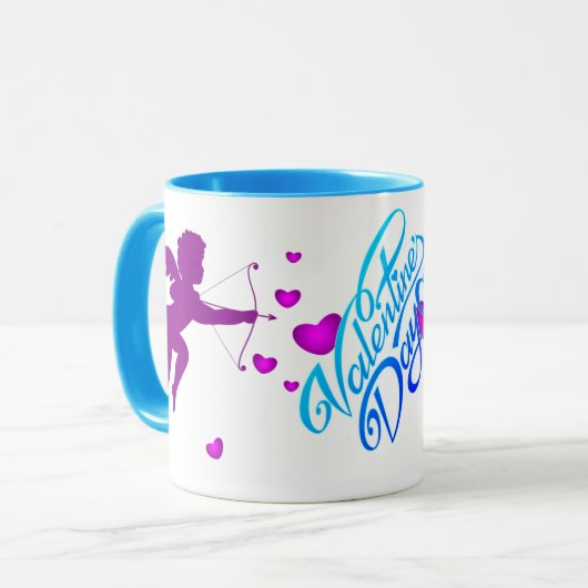 Valentinstag Tasse (Vorderseite Links)