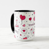 Valentinstag Tasse (Vorderseite Links)