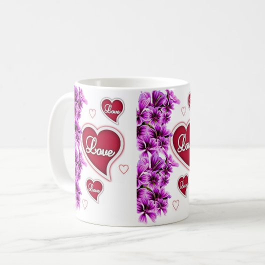 Valentinstag Tasse (Vorderseite Links)