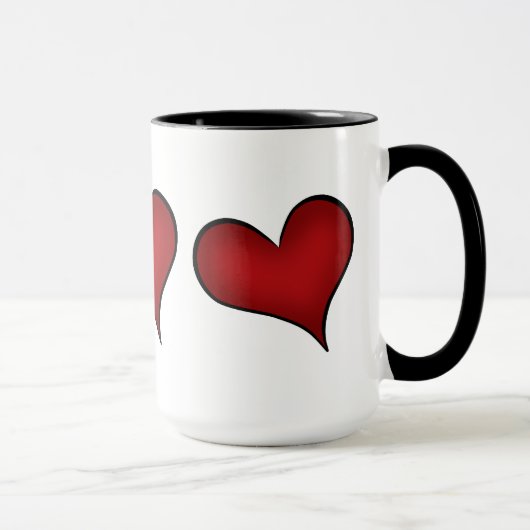 Valentinstag Tasse (Rechts)
