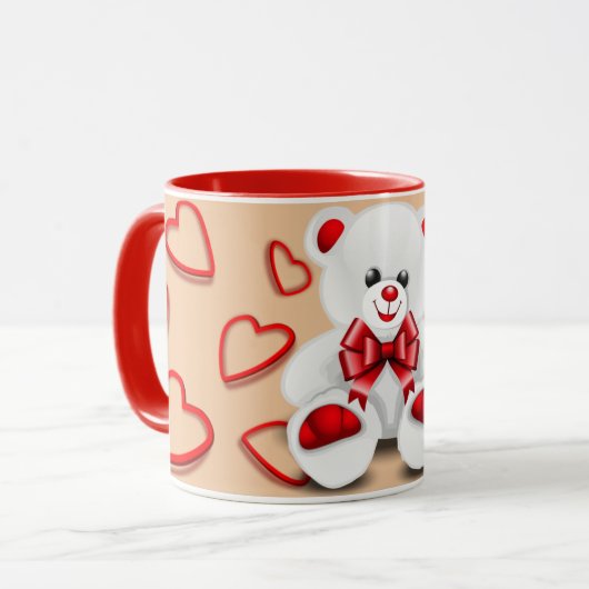 Valentinstag Tasse (Vorderseite Links)