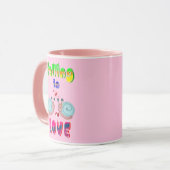 Valentinstag Tasse (Vorderseite Links)