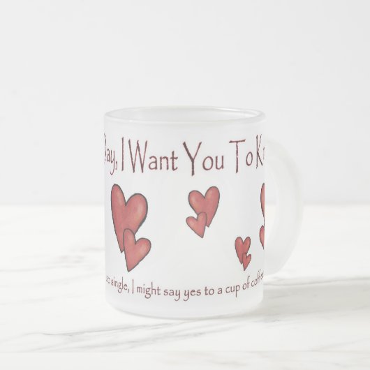Valentinstag Tasse (4) - Single/Humorisch (VorderseiteRechts)