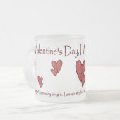 Valentinstag Tasse (4) - Single/Humorisch (Vorderseite Links)