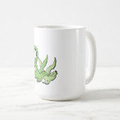 Valentinstag Tasse Dragons Couple Schwanz of Heart (VorderseiteRechts)