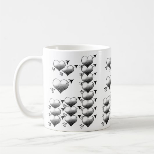 Valentinstag-Tasse Kaffeetasse (Links)