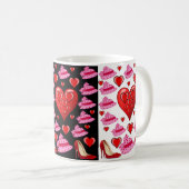 Valentinstag-Tasse Kaffeetasse (VorderseiteRechts)