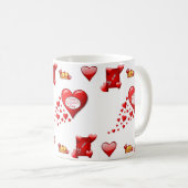 Valentinstag-Tasse Kaffeetasse (VorderseiteRechts)
