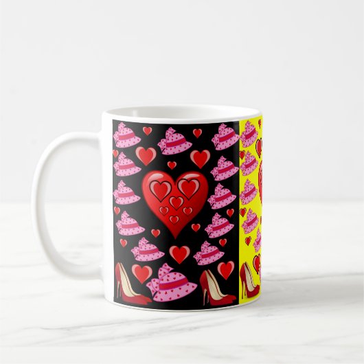 Valentinstag-Tasse Kaffeetasse (Links)