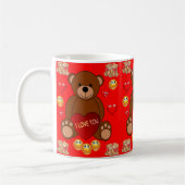 Valentinstag-Tasse Kaffeetasse (Links)