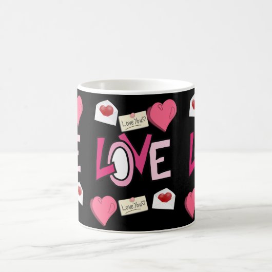 Valentinstag-Tasse Kaffeetasse (Mittel)