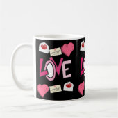 Valentinstag-Tasse Kaffeetasse (Links)