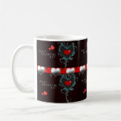 Valentinstag-Tasse Kaffeetasse (Links)