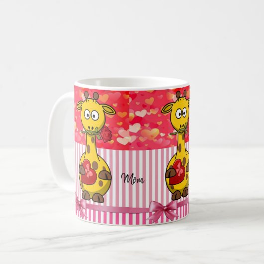 Valentinstag-Tasse Kaffeetasse (Vorderseite Links)