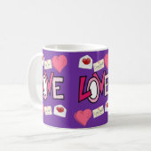 Valentinstag-Tasse Kaffeetasse (Vorderseite Links)