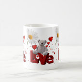 Valentinstag-Tasse Kaffeetasse (Mittel)
