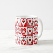Valentinstag-Tasse Kaffeetasse (VorderseiteRechts)