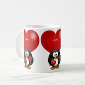 Valentinstag-Tasse Kaffeetasse (Vorderseite Links)