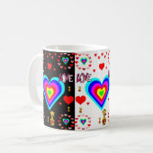 Valentinstag-Tasse Kaffeetasse (Vorderseite Links)