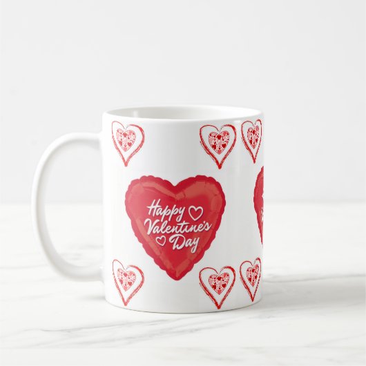 Valentinstag-Tasse Kaffeetasse (Links)