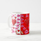 Valentinstag-Tasse Kaffeetasse (Vorderseite Links)