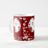 Valentinstag-Tasse Kaffeetasse (Vorderseite Links)