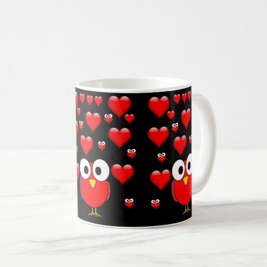 Valentinstag-Tasse Kaffeetasse (VorderseiteRechts)