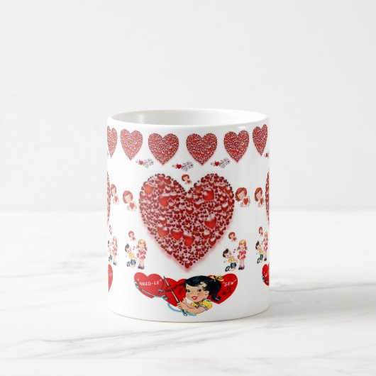 Valentinstag-Tasse Kaffeetasse (Mittel)