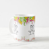 Valentinstag-Tasse Kaffeetasse (Vorderseite Links)