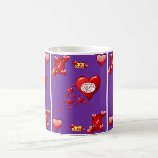 Valentinstag-Tasse Kaffeetasse (Mittel)