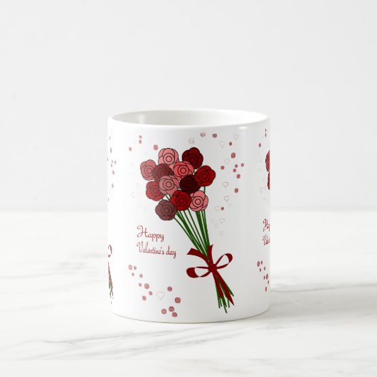 Valentinstag-Tasse Kaffeetasse (Mittel)