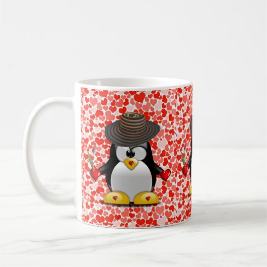 Valentinstag-Tasse Kaffeetasse (Links)