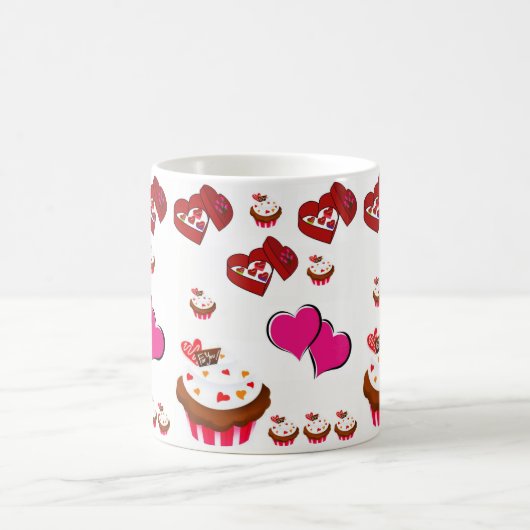 Valentinstag-Tasse Kaffeetasse (Mittel)