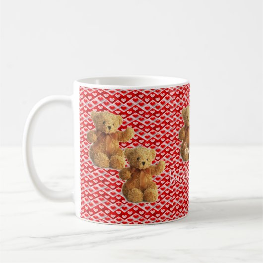 Valentinstag-Tasse Kaffeetasse (Links)