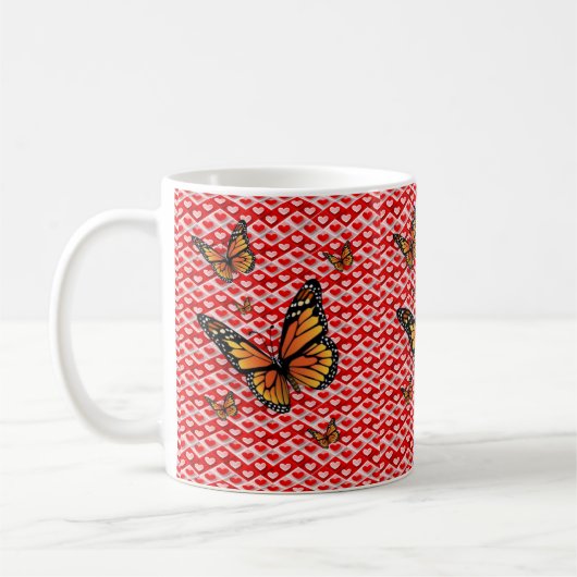 Valentinstag-Tasse Kaffeetasse (Links)