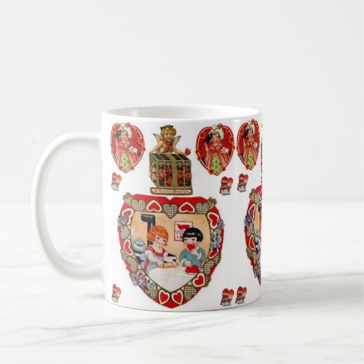 Valentinstag-Tasse Kaffeetasse (Links)