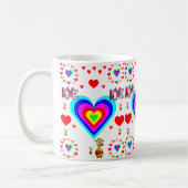 Valentinstag-Tasse Kaffeetasse (Links)