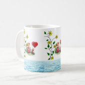 Valentinstag-Tasse Kaffeetasse (Vorderseite Links)