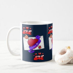 Valentinstag-Tasse Kaffeetasse