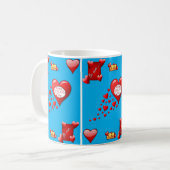 Valentinstag-Tasse Kaffeetasse (Vorderseite Links)