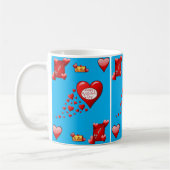 Valentinstag-Tasse Kaffeetasse (Links)