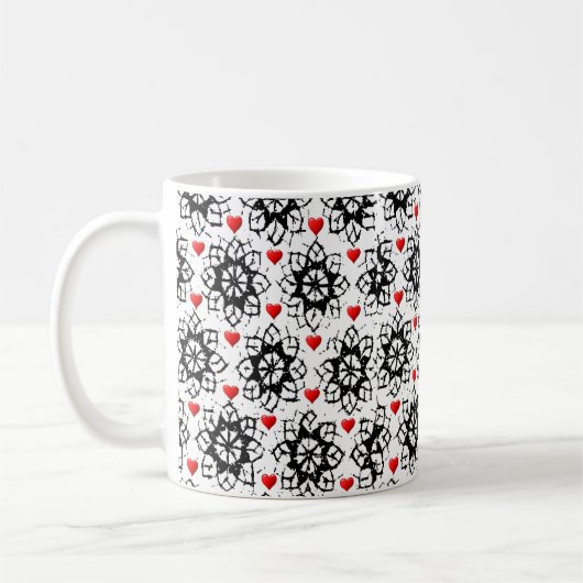 Valentinstag-Tasse Kaffeetasse (Links)