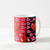 Valentinstag-Tasse Kaffeetasse (VorderseiteRechts)
