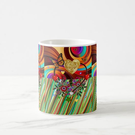 Valentinstag-Tasse Kaffeetasse (Mittel)