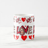 Valentinstag-Tasse Kaffeetasse (Mittel)