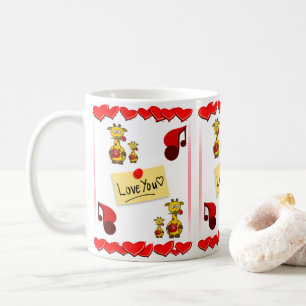 Valentinstag-Tasse Kaffeetasse